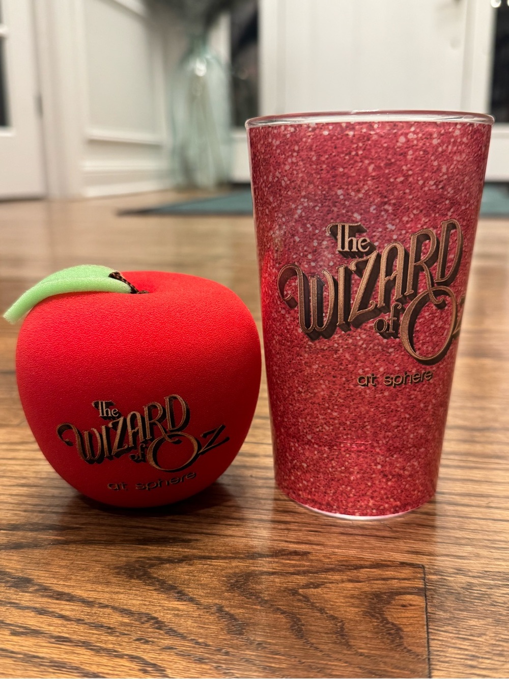 Wizard of Oz at Sphere Las Vegas Souvenir Bundle Apple Prop & Collectible Cup